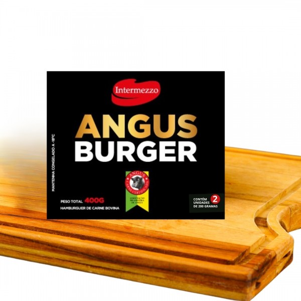 Angus Burger R$ 26,00 - Embalagem de 400g