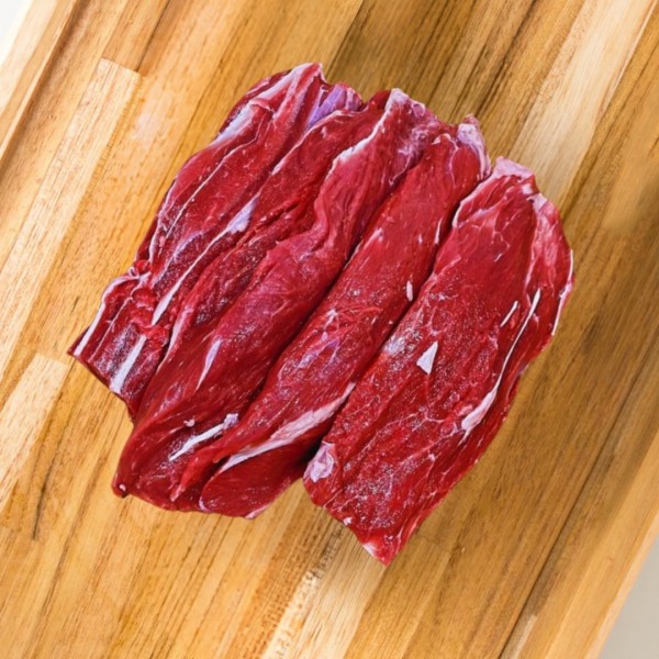 MÚSCULO EM TIRAS R$ 76.00 - Peso Estimado 1kg