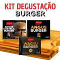 KIT DEGUSTAÇÃO DE BURGER R$ 83,00 - 3 Caixas