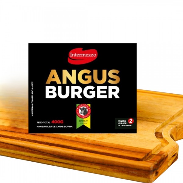 Angus Burger R$ 24,00 - Embalagem de 400g