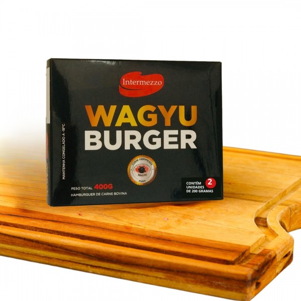 Wagyu Burger - 400 g - caixa com 2 unidades